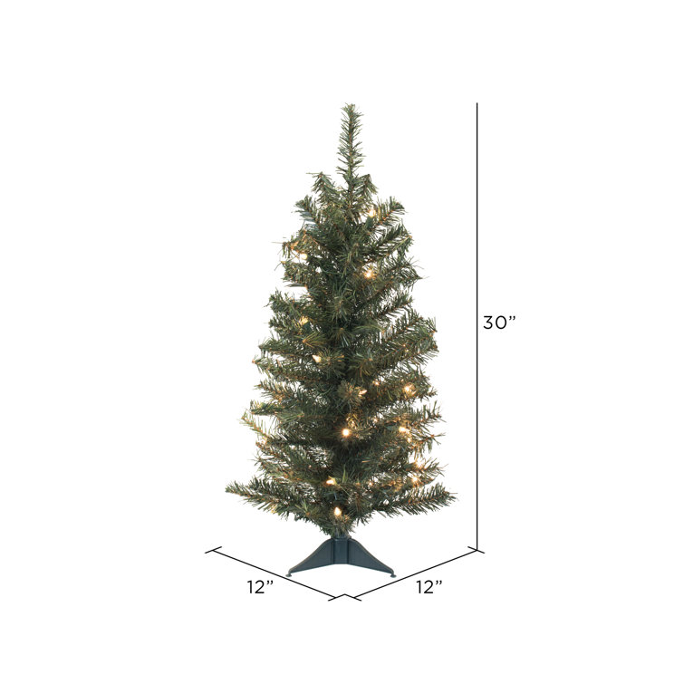 Wayfair Basics Canadian Pine Artificial Christmas Tree & Reviews
